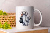 Mug The Poodle Spooky - chiens - Halloween - chiots - chiotlove - doglover - doggy - chiens - chiot amour - mon chien - amour chien