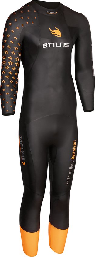 Foto: Bttlns wetsuit zwempak triathlon zwempak openwater wetsuit wetsuit lange mouw heren rapture 3 0 m