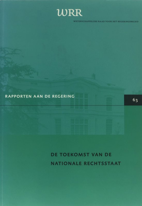 TOEKOMST VAN DE NATIONALE RECHTSSTAAT - cover