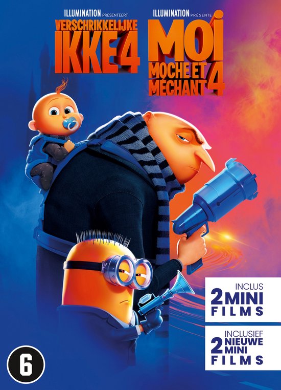 Foto: Despicable me 4 verschrikkelijke ikke 4 dvd 