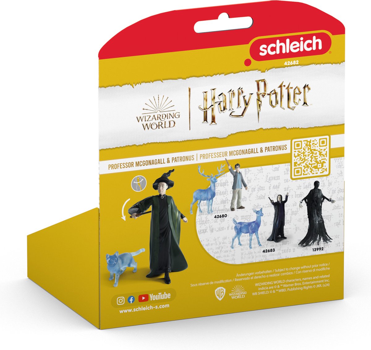 Schleich Harry Potter Professor Anderling & Patronus speelfiguur thumbnail 4