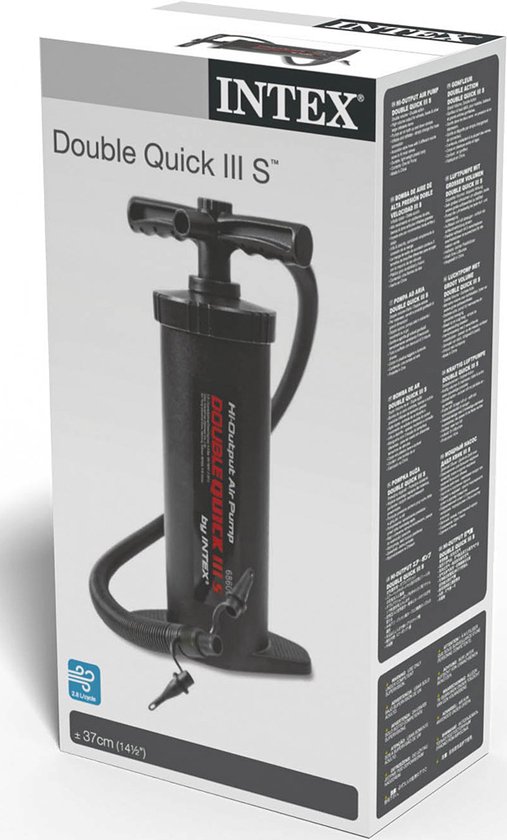 Intex Double Quick III S Handpomp - 36 cm