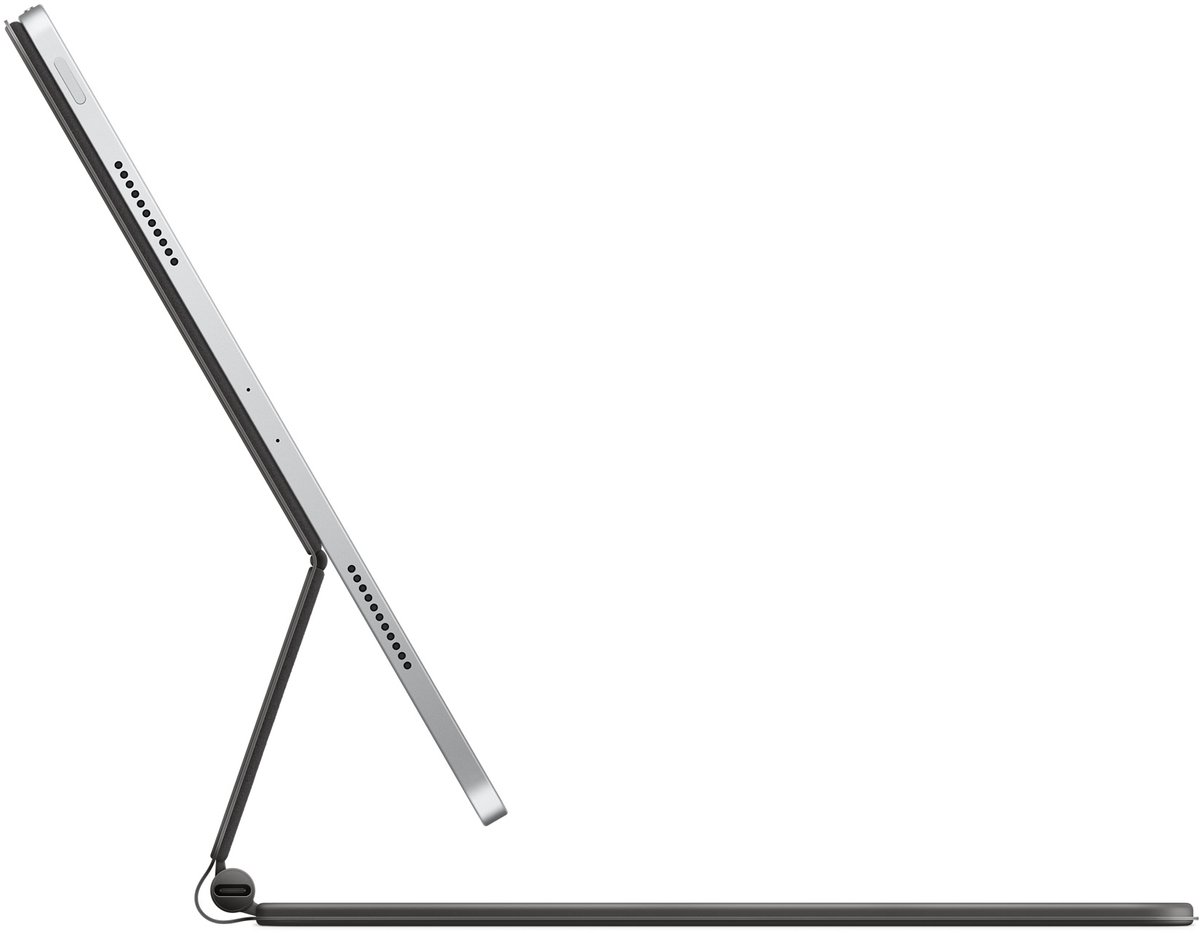 Apple Magic Keyboard iPad Pro 12.9 inch (2018 - 2022) iPad Air 13 inch (2024 - 2026) QWERTY Zwart — cadeau in Telefoon & Tablet - foto 2
