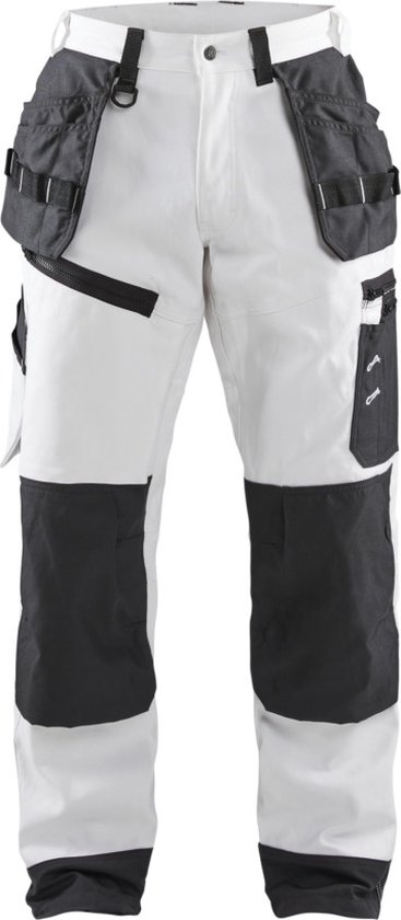 Pantalon de travail Blaklader X1500 1510-1210 - Wit/ Gris foncé - C148