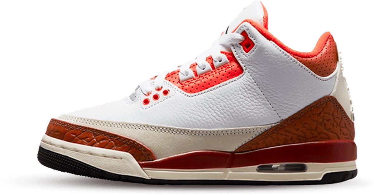 Air Jordan 3 SE Dunk on Mars (GS) - maat EU35.5 - DV7028-108 - wit - orange - sneakers