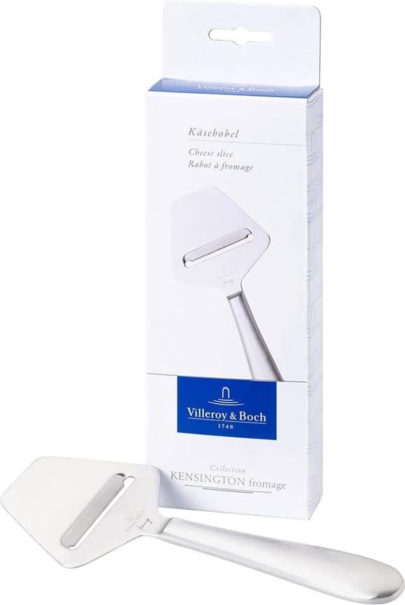 Kaasschaaf jonge kaas Villeroy en Boch Kensington 204 cm roestvrij staal extra lang topkwaliteit Kaasschaaf jonge kaas