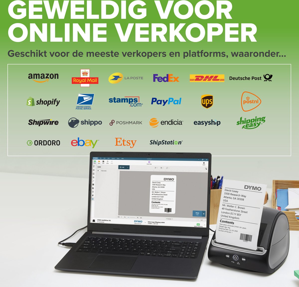 DYMO LabelWriter 5XL – verzendlabelprinter voor webwinkeliers thumbnail 6
