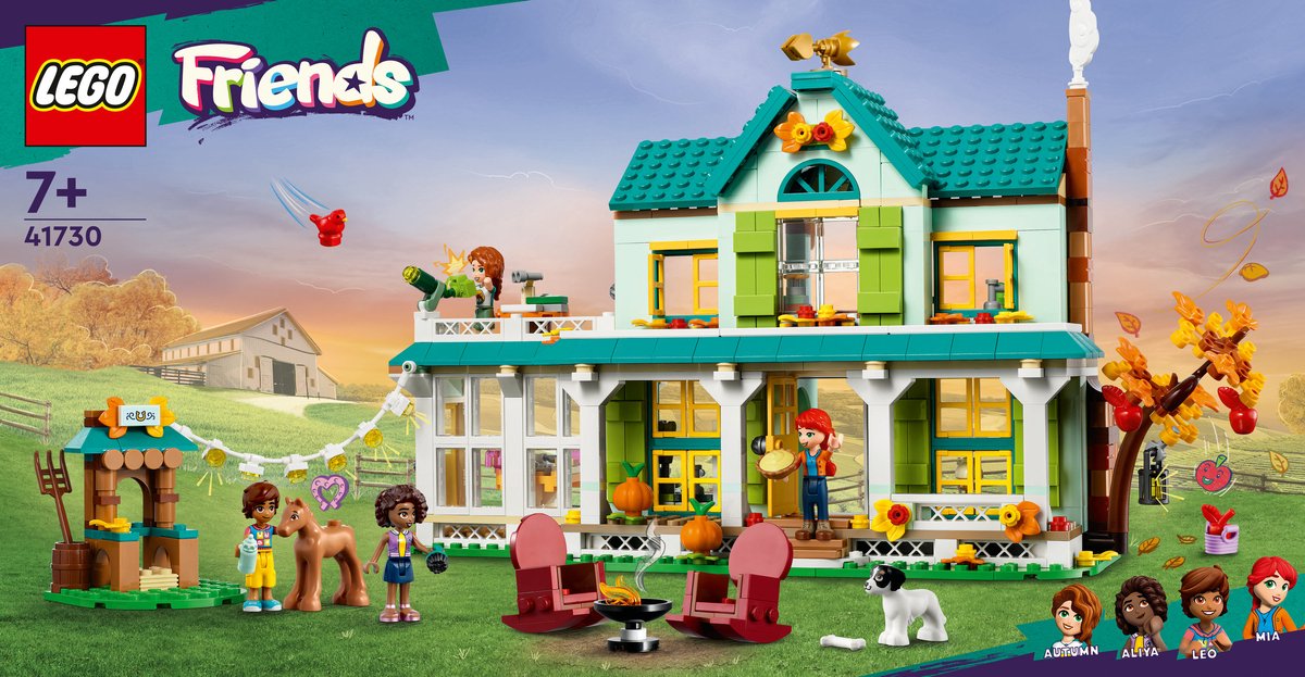 LEGO Friends Autumns huis, Poppenhuis Speelset met Minipoppetjes en Accessoires - 41730 — afbeelding 21