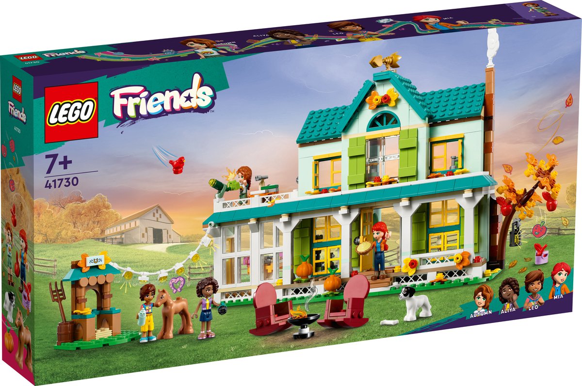 LEGO Friends Autumns huis, Poppenhuis Speelset met Minipoppetjes en Accessoires - 41730 — afbeelding 5