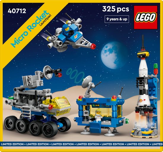 Rampe de lancement de la Micro fusée LEGO - 40712