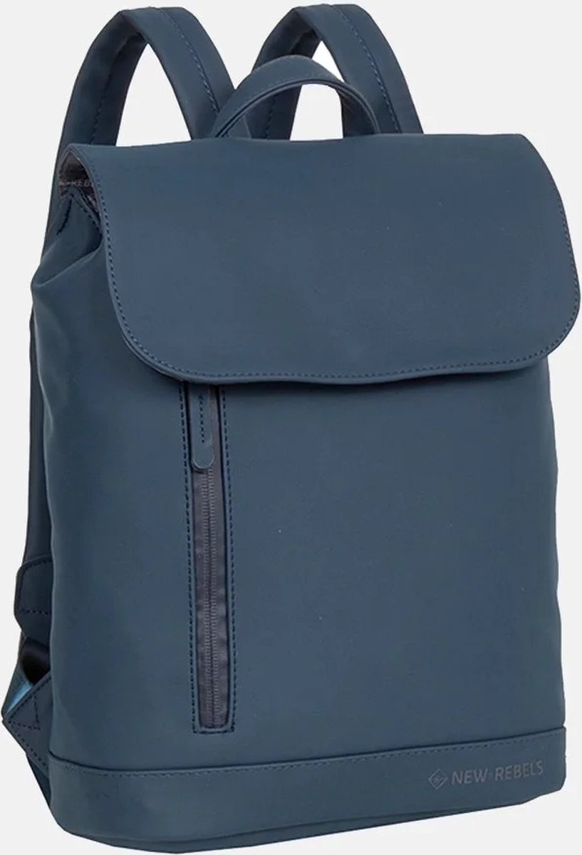 New Rebels Daley Rugzak 13L Waterafstotend - Stijlvolle rugzak met meerdere opbergvakken - Verstelbare schouderbanden - Duurzaam en lichtgewicht ontwerp - Schouderrugzak voor unisex - Navy blauw