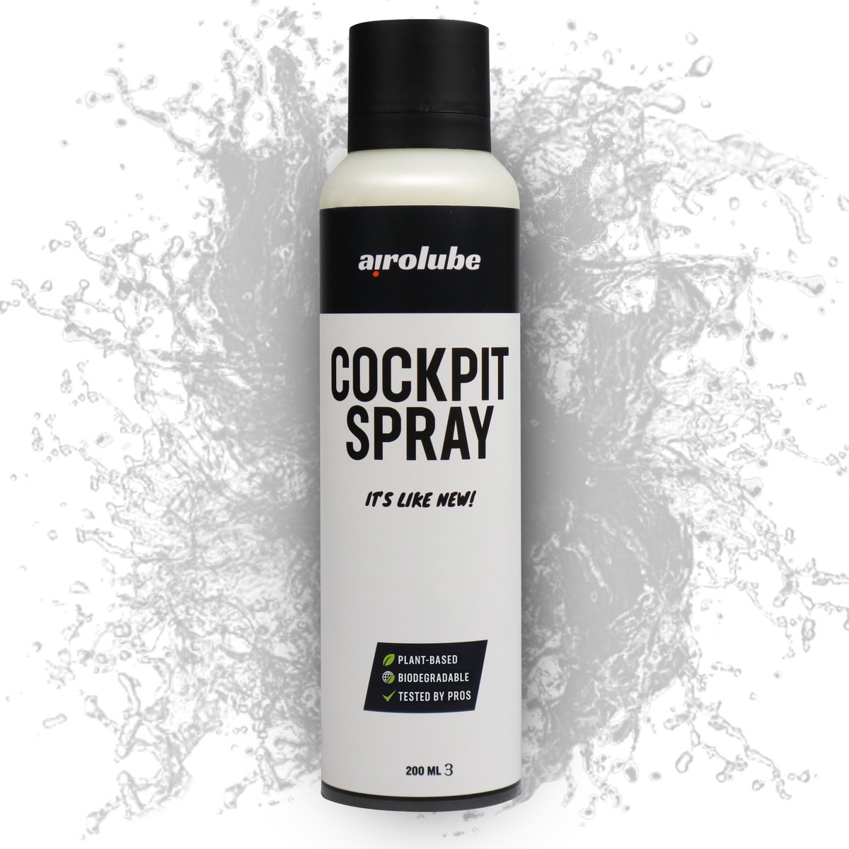 Airolube Cockpitspray - Cockpitspray Auto 200ml - Interieurverzorging - Geeft het interieur van je auto zijn showroomlook terug - Plant-based formule