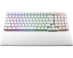 Asus ROG Strix Scope II 96 Wireless White - Toetsenbord Bedraad & draadloos - Bluetooth 5.1 - USB - 1000 Hz - RGB - wit