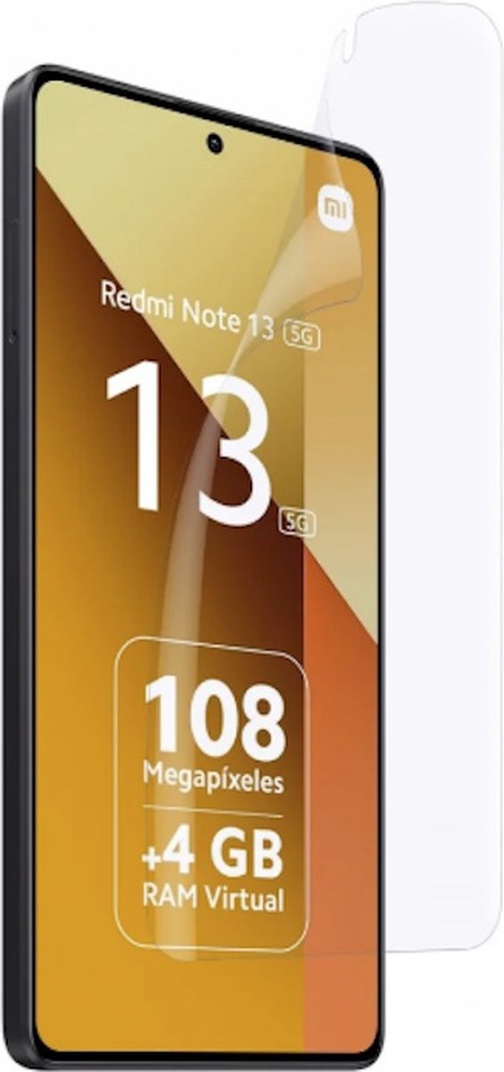 ANTI GLARE Screenprotector Bescherm-Folie geschikt voor Xiaomi Redmi Note 13