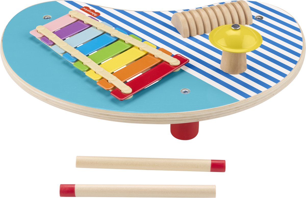 Fisher-Price Houten Muziektafel - Met instrumenten - 3 delig