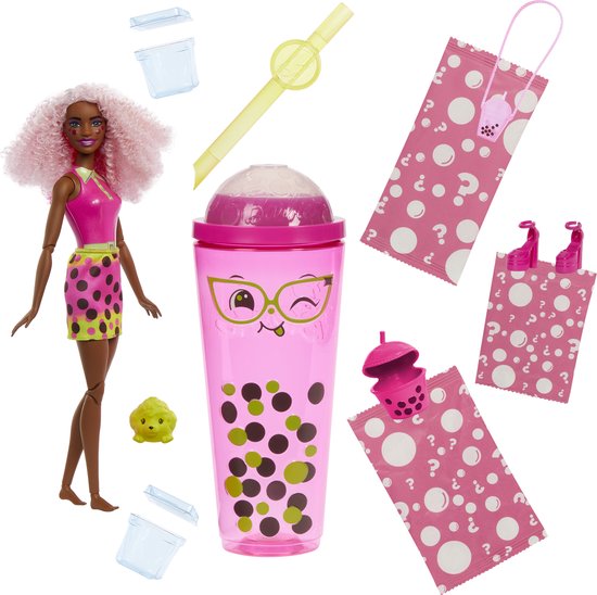 Barbie Reveal - Bubbelthee Barbiepop - Bessen van Barbie — afbeelding 4