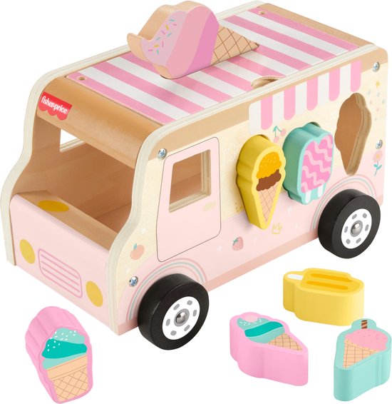 Fisher-Price Houten IJsvorm Sorteerset