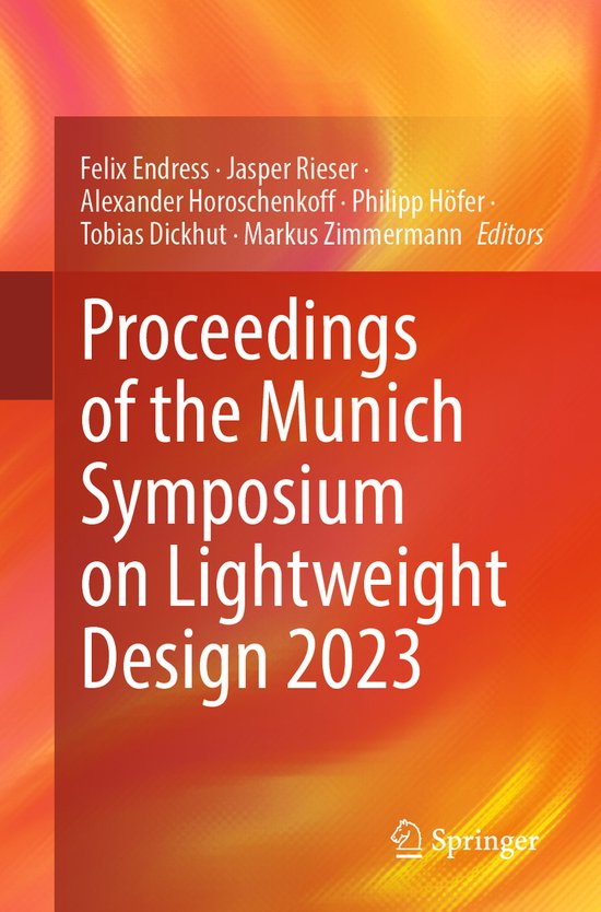 Proceedings of the Munich Symposium on Lightweight Design 20 ... - cover