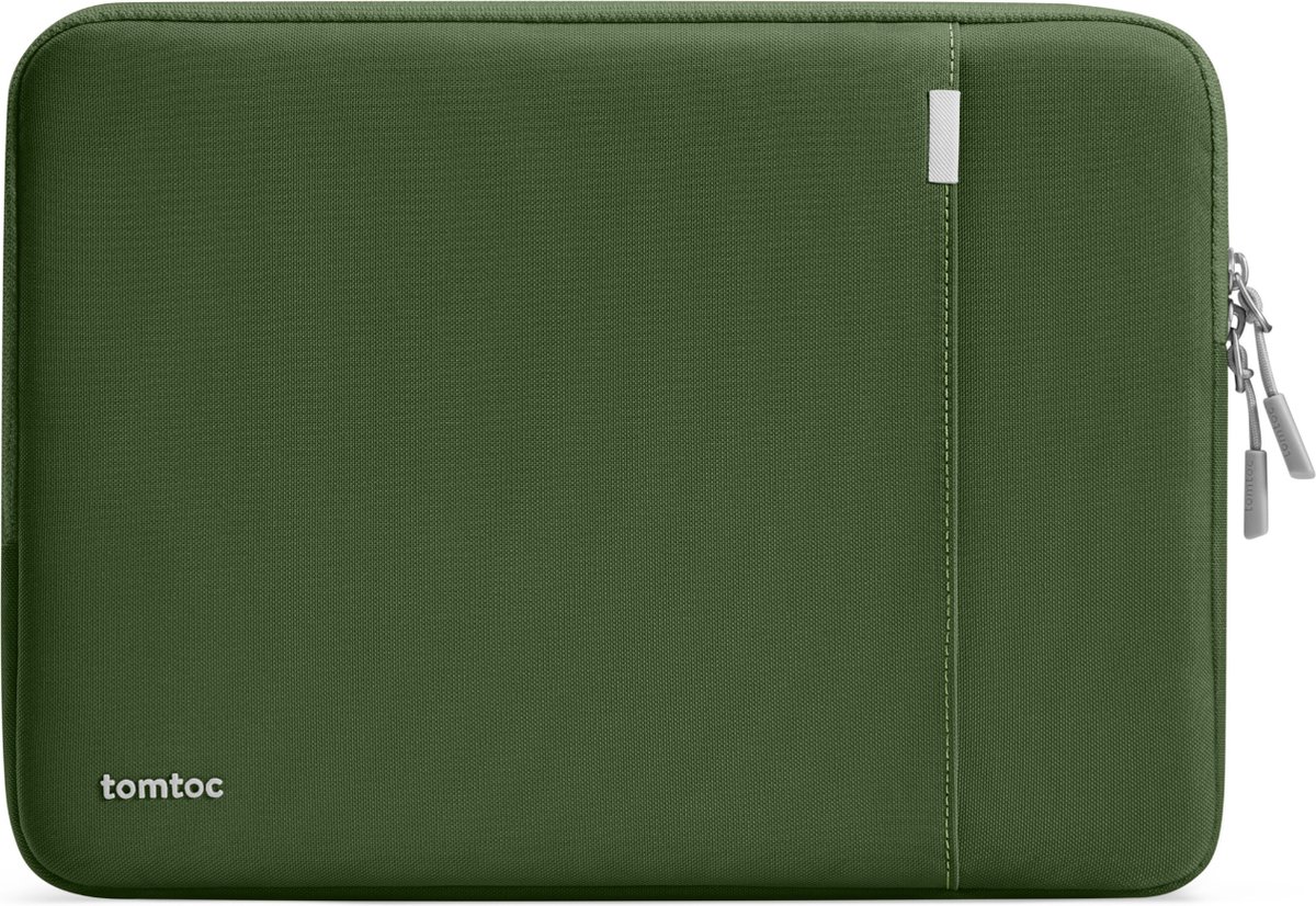 Tomtoc Defender A13 Laptophoes - Sleeve - Groen (15 Inch)