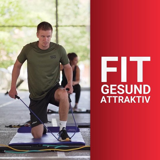 Rubberen Weerstandsband Stretch Gymband Expander