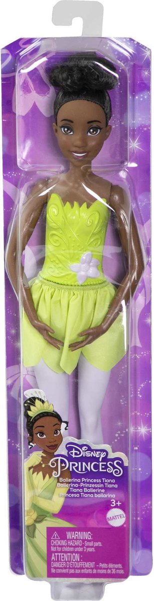 Mattel Disney Princess Ballerina Princess Tiana Doll van Mattel — afbeelding 3