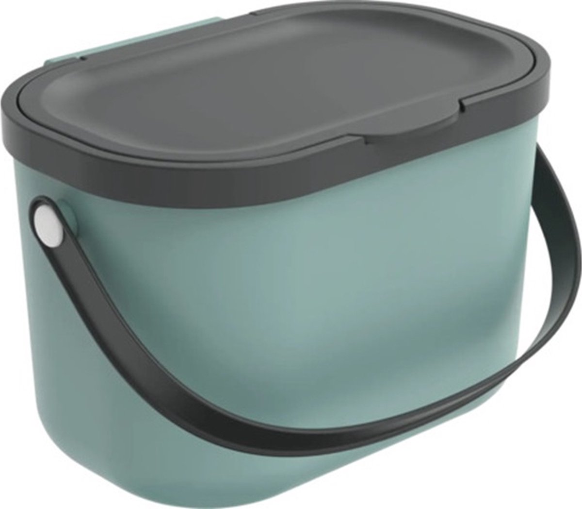Goedkoopste Rotho Albula afvalscheiders - GFT afvalbak - 3,2L - gerecycled materiaal - groen