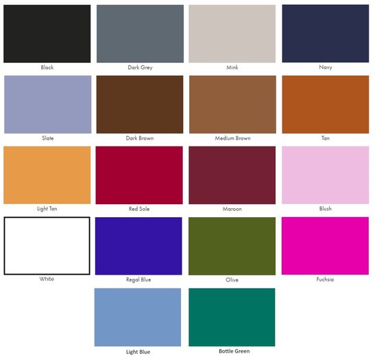 Alles in 1 Schoen Verf Set Marine Blauw 16 kleuren All in 1 Shoe Colouring Kit . bol