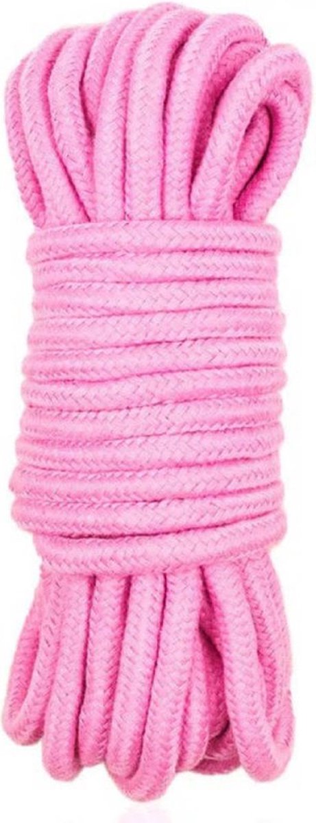Goedkoopste Bondage Touw - 15 meter x 7 mm - Roze voor BDSM - voor beginners en gevorderden
