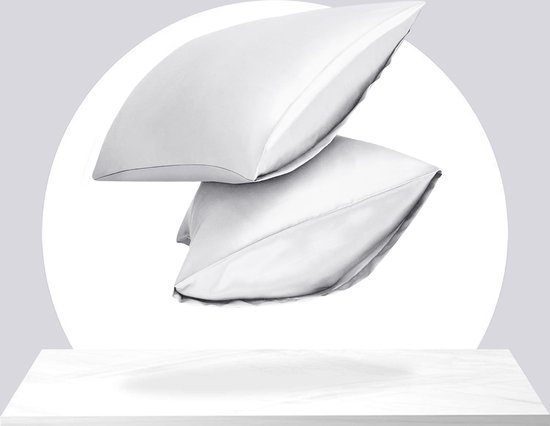 Sleeptime - Kussensloop - Beauty Skin Care - 60x70 cm - Wit