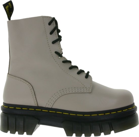 Foto: Dr martens audrick w dames boots taupe grijs maat 40 casual laarzen