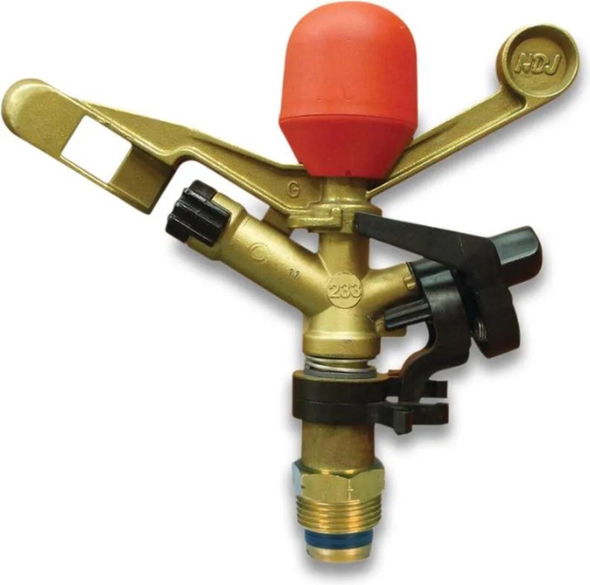 NaanDan Sektorsproeier messing 3/4" buitendraad 4,0 mm type 233PC