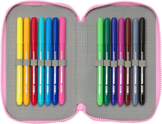 Gabby's poppenhuis Gevuld Etui, Party - 28 st. - 19,5 x 12,5 x 4 cm - Polyester