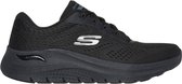 Skechers Arch Fit 2.0 - Big League Dames Sneakers - Zwart