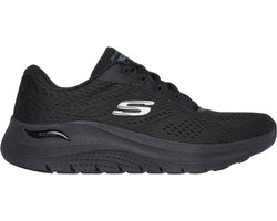 Skechers Arch Fit 2.0 - Big League Dames Sneakers - Zwart