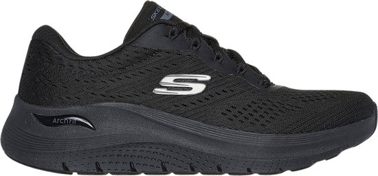 Skechers Arch Fit 2.0 - Big League Dames Sneakers - Zwart