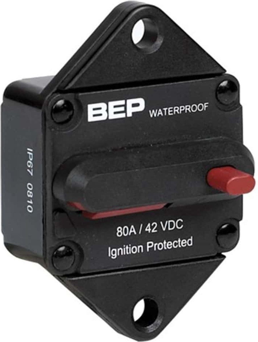 BEP Marine 185-serie schakelbare thermische Stroomonderbreker 100A Paneel | 185100P/DSP