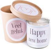 Cadeau pour une nouvelle maison | Bougie | Happy nouvelle maison | Bonne chance | Pendaison de crémaillère | Bouge toi | Nouvelle maison