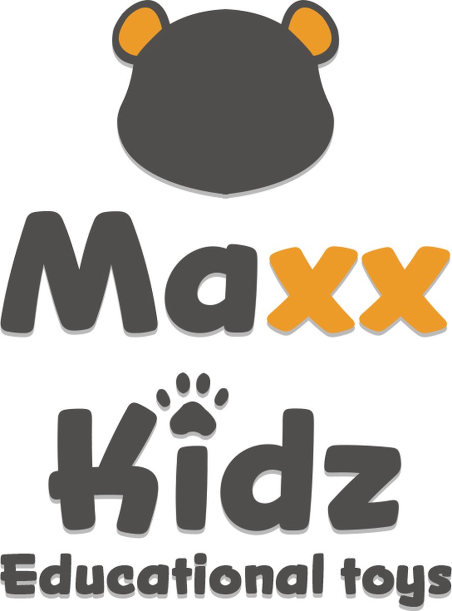 Maxx kidz - Houten Klimrek XL - Pikler Speeltoestel voor Binnen en Buiten - Klimdriehoek met 3 Verschillende Zijden - Hout Speelgoed — afbeelding 3