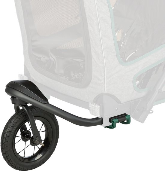 Trixie Kit de jogging pour remorque de vélo 12802 Grijs / Sauge