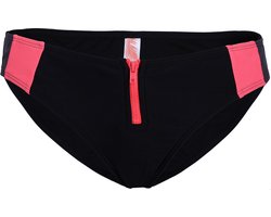 Omslag van Zwarte bikinislip met rits