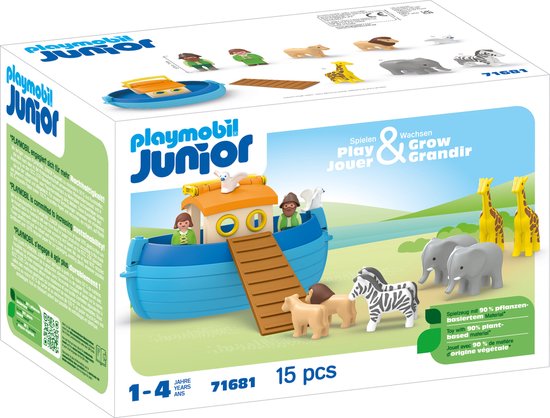 PLAYMOBIL JUNIOR - Meeneem Ark van Noach - 71681
