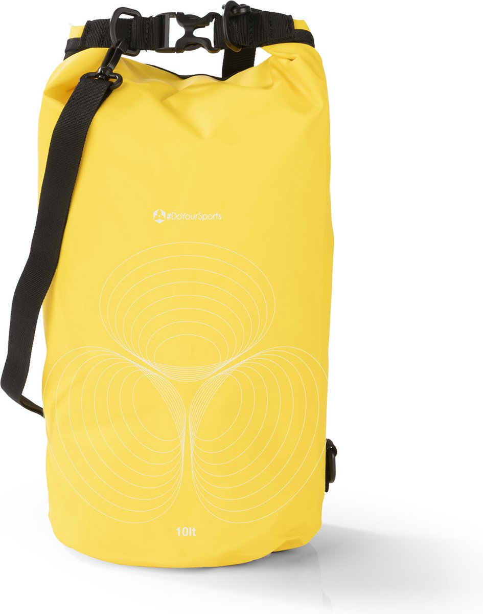 DoYourSports PVC dry bag Style 01 10L geel