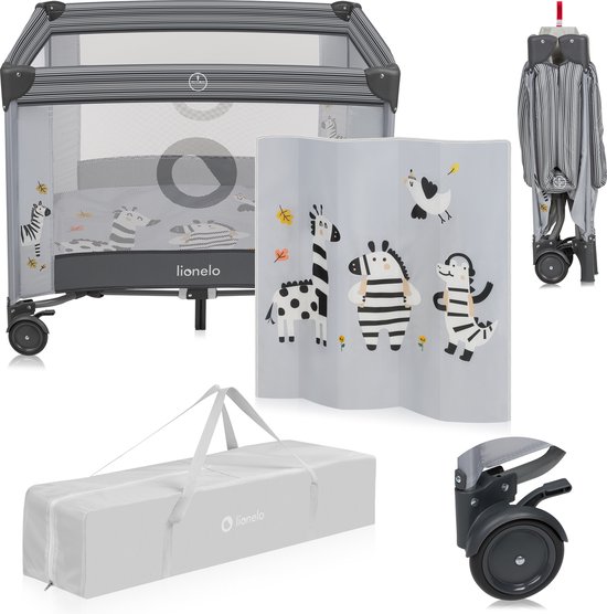 LONELO Aurora 3-n-1 Baby Co-Sleeper | Weg naast het bed, Bjzetbed