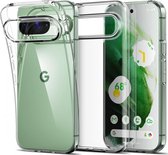 Coque fine transparente en TPU adaptée à Google Pixel 9/9 Pro | Coque arrière | Poids léger | Très mince | Flexible | Doux | Transparent