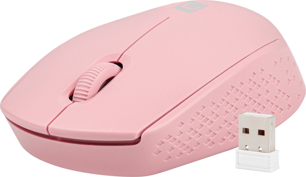 NATEC STORK - MUIS - DRAADLOOS - 1600DPI - OPTISCH - ROZE