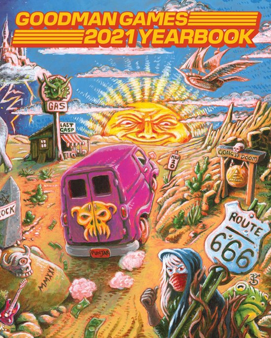 Goodman Games 2021 Yearbook - cover