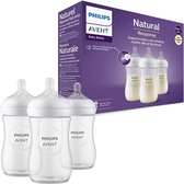 Bol.com Philips Avent - Babyfles - Natural Response - 3 stuks - 260ml aanbieding