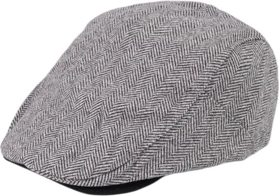 Stetson Hatteras Flatcap linnen dames / heren - muts met katoenen
