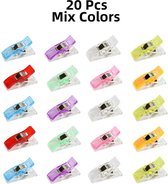 Wonderclips - knijpertjes - quilt - vervanging voor spelden - hobby - 20 stuks - naaien - quilting clips
