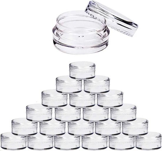Akyol mini potjes - monster sample potjes 3 grams - voor op reis | bol